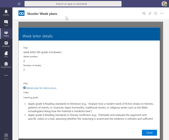 2018-03-17 16_59_39-General (Grade 8th MrsBowen) _ Microsoft Teams and 1 more page - [InPrivate] ‎- .png
