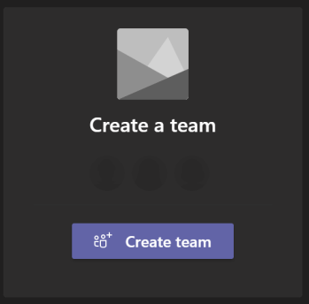 CreateTeam